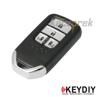 Keydiy 618 - ZB10-4 (Slide Door) - klucz surowy - pilot